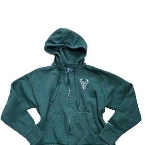 Nike NBA Milwaukee Bucks Women's Full-Zip Hoodie